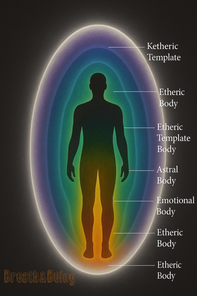 Human Aura with different layers